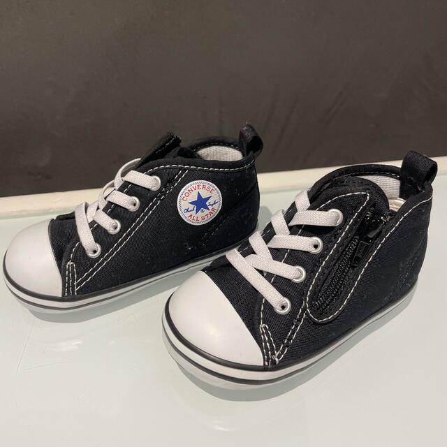 CONVERSE(コンバース)のconverse オールスター ブラック  キッズ/ベビー/マタニティのベビー靴/シューズ(~14cm)(スニーカー)の商品写真