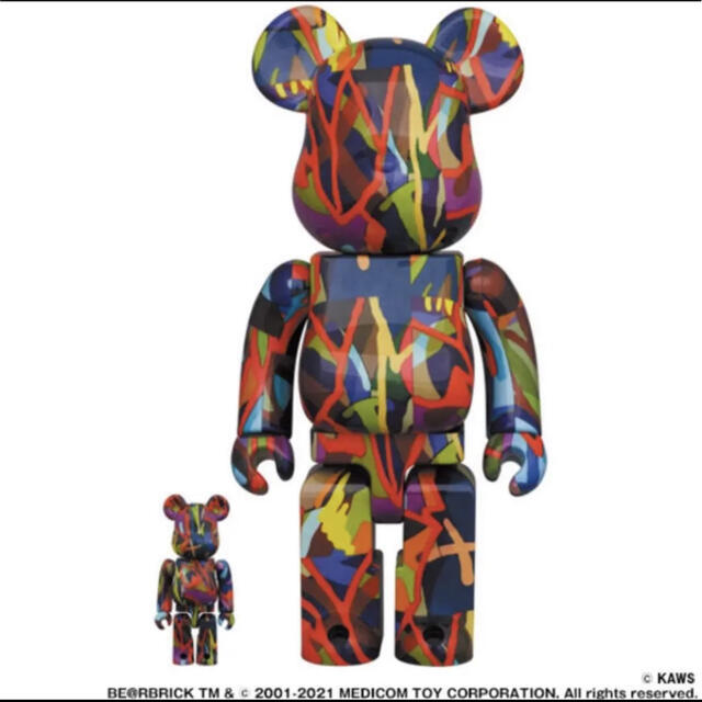 BE@RBRICK KAWS TENSION 100% & 400%