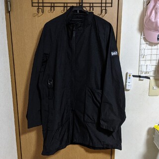 【美品】 bach garments commuter coat コート黒 L(ステンカラーコート)