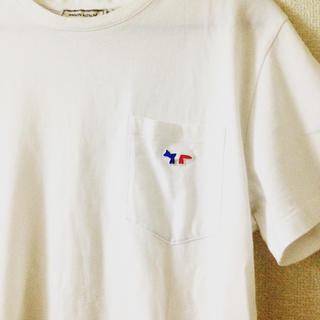 メゾンキツネ(MAISON KITSUNE')のメゾンキツネ tシャツ(Tシャツ/カットソー(半袖/袖なし))