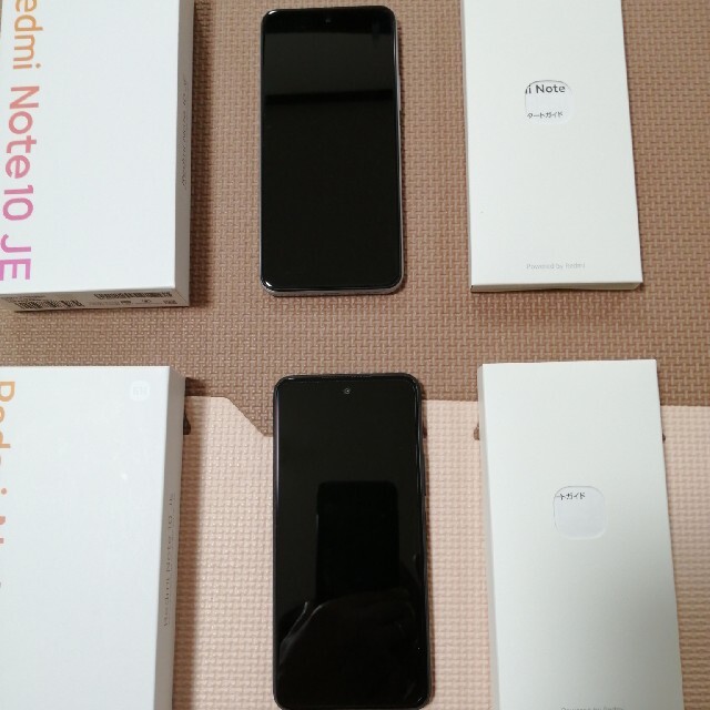 Redmi Note 10 JE SIMフリー　2台スマートフォン本体