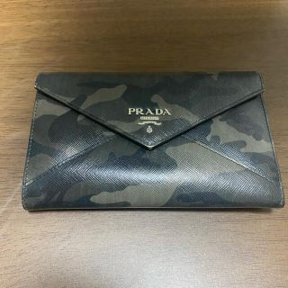 プラダ(PRADA)のモコショップ☆様専用PRADA プラダ 財布 迷彩 カモフラ サフィアーノレザー(財布)