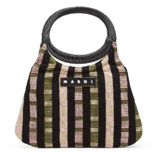 Marni(マルニ)の定価以下！マルニ Marni ボートバッグ トート ピンク ブラック 新品 レディースのバッグ(ハンドバッグ)の商品写真