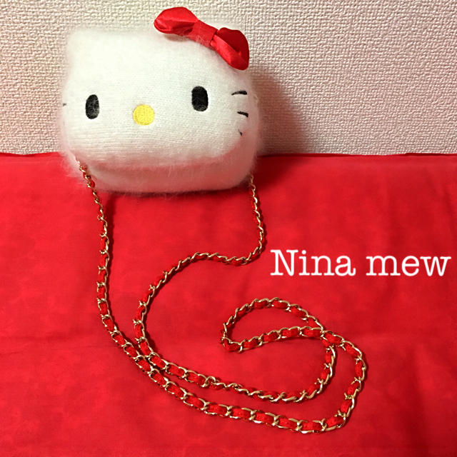 Nina mew(ニーナミュウ)のニーナミュウ キティ ポシェット♡ レディースのバッグ(ショルダーバッグ)の商品写真