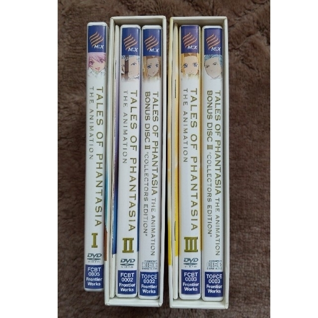 OVAテイルズオブファンタジア THE ANIMATION DVD1・2・3巻