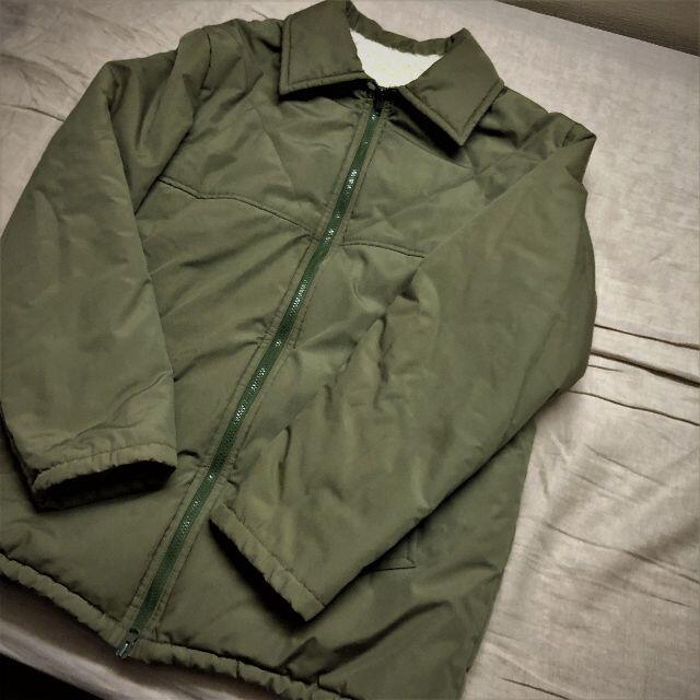 POLO RALPH LAUREN(ポロラルフローレン)のイタリア製　ヨーロッパ古着 boa half coat ボアコート ユーロ メンズのジャケット/アウター(ブルゾン)の商品写真