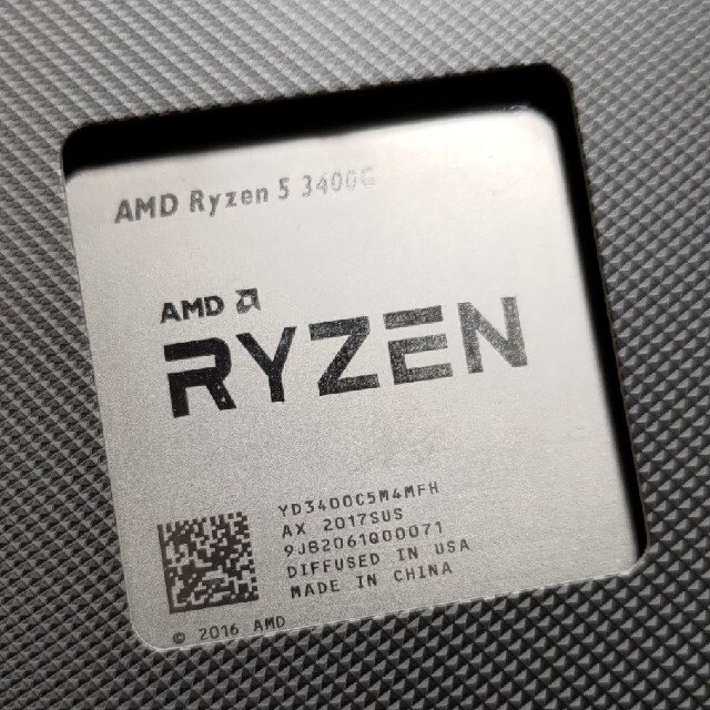 Ryzen 3400G スマホ/家電/カメラのPC/タブレット(PCパーツ)の商品写真