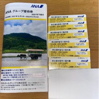 エーエヌエー(ゼンニッポンクウユ)(ANA(全日本空輸))のANA 株主優待券　6枚(その他)