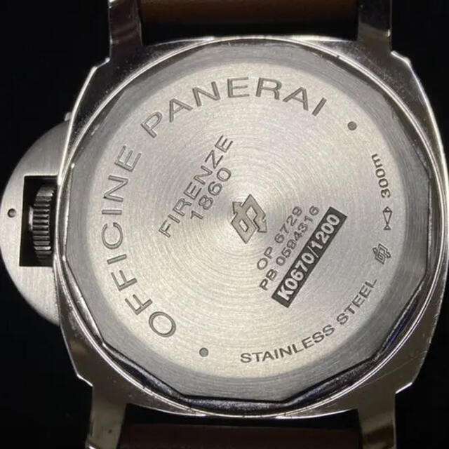 OFFICINE PANERAI(オフィチーネパネライ)の[美品] PANERAI ルミノールマリーナPAM00005 メンズの時計(腕時計(アナログ))の商品写真