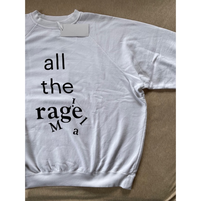白L新品 メゾン マルジェラ all the rage スウェット シャツ | www