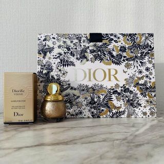 ディオール(Dior)のDIOR ディオリフィック グリッター トップ コート (001ブトンドール)(マニキュア)