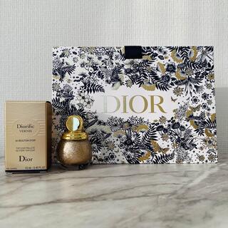 ディオール(Dior)のDIOR ディオリフィック グリッター トップ コート (001ブトンドール)(マニキュア)