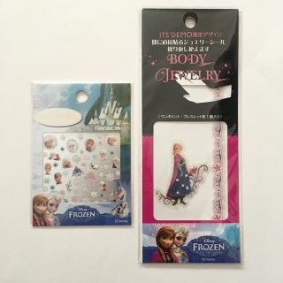 アナトユキノジョオウ(アナと雪の女王)の【新品】アナ雪　ネイル&ボディシール(ネイル用品)