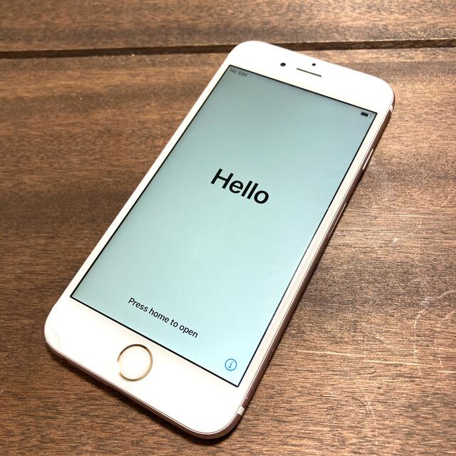 iPhone 6s Rose Gold 64 GB SIMフリー