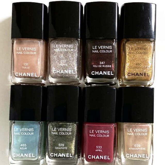 CHANEL LE VERNIS ヴェルニ ネイルカラー 8本 限定 レア 廃盤