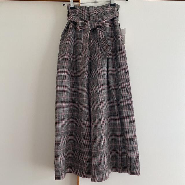 新品タグ付き レッセパッセ♡チェックパンツ