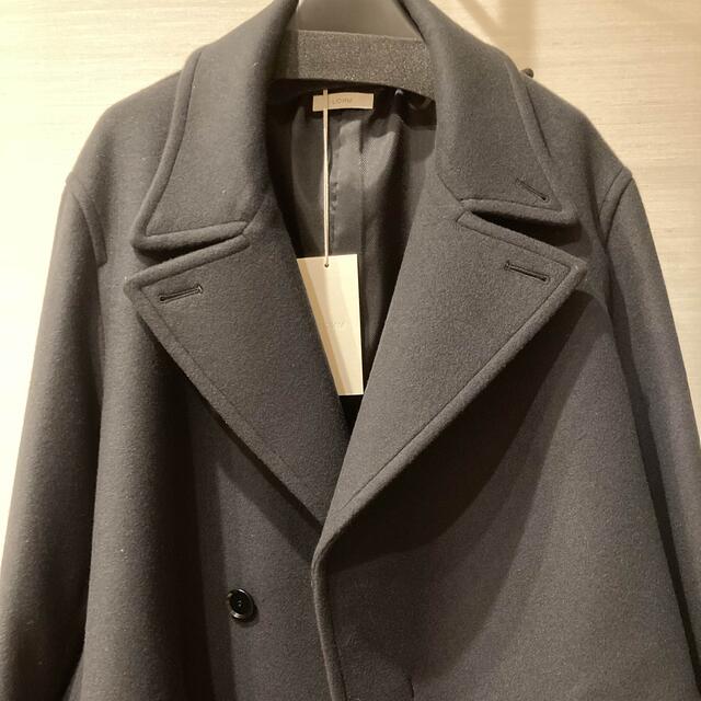 LIDNM 21AW Super140s OFFICER COAT - ステンカラーコート