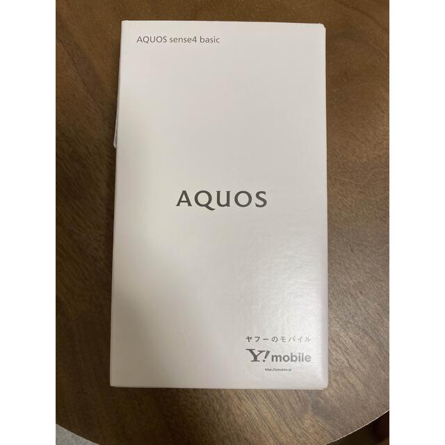 SHARP(シャープ)の【値下げ】AQUOS sense4 basic 【新品未使用】 スマホ/家電/カメラのスマートフォン/携帯電話(スマートフォン本体)の商品写真