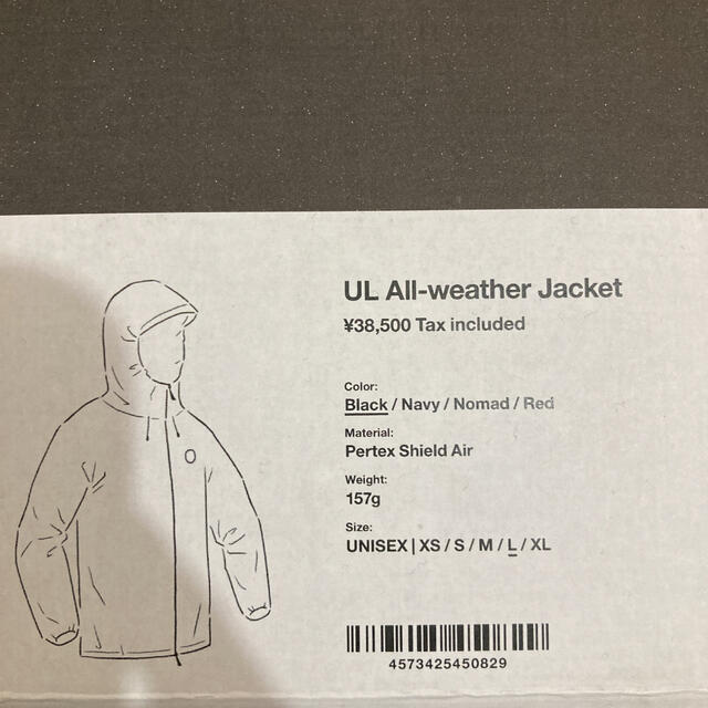 山と道 All-weather Alpha Jacket Lサイズ