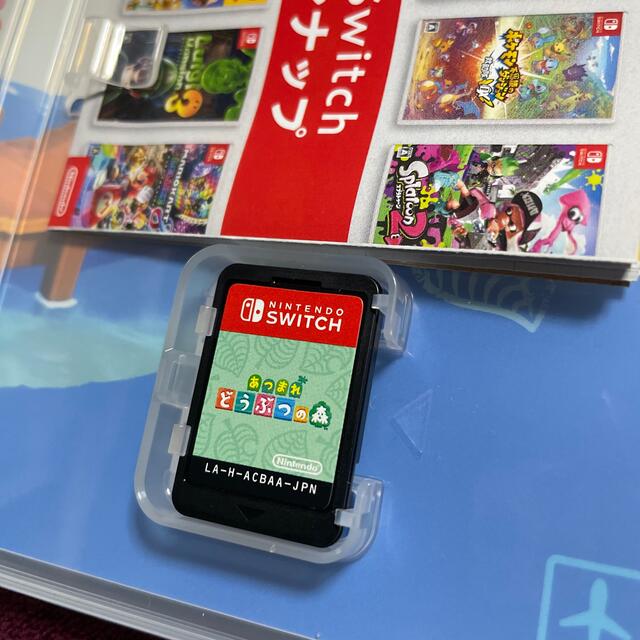 Nintendo Switch(ニンテンドースイッチ)の【美品】あつまれどうぶつの森 Switch エンタメ/ホビーのゲームソフト/ゲーム機本体(家庭用ゲームソフト)の商品写真