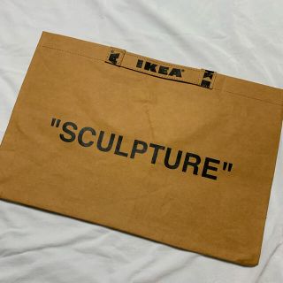 オフホワイト(OFF-WHITE)のIKEA × VIRGILABLOH コラボバッグ　Lサイズ(トートバッグ)