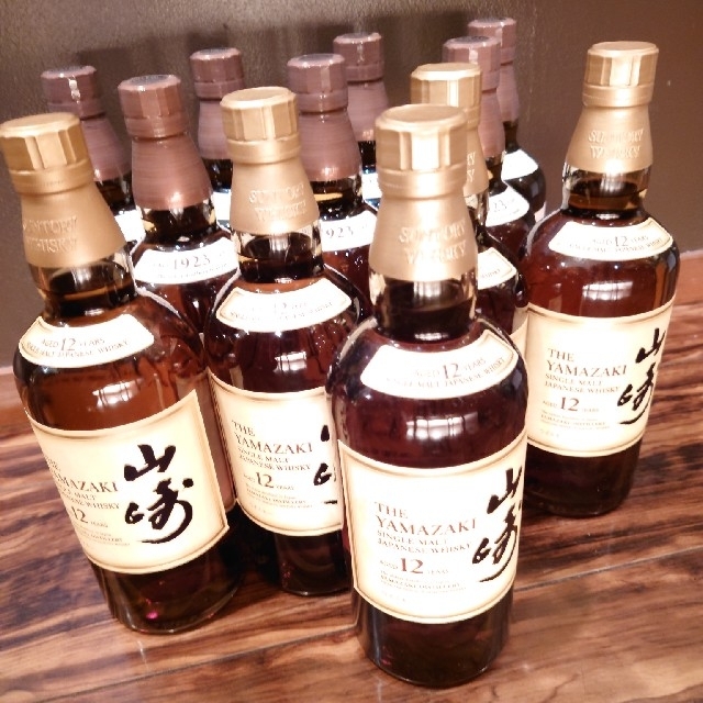 豪華で新しい サントリー ウィスキー 山崎 12年5本、NV31本 700ml ウイスキー サントリー山崎12年 SUNTORYウイスキー5本セット