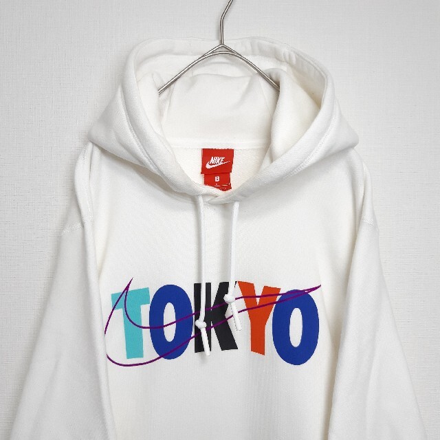 NIKE(ナイキ)の【美品】NIKE ナイキ 廃盤 TOKYO スウッシュ 裏毛 パーカー S メンズのトップス(パーカー)の商品写真