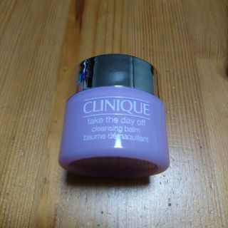 クリニーク(CLINIQUE)の新品未使用　クリニーク　テイクザデイオフクレンジングバーム(クレンジング/メイク落とし)