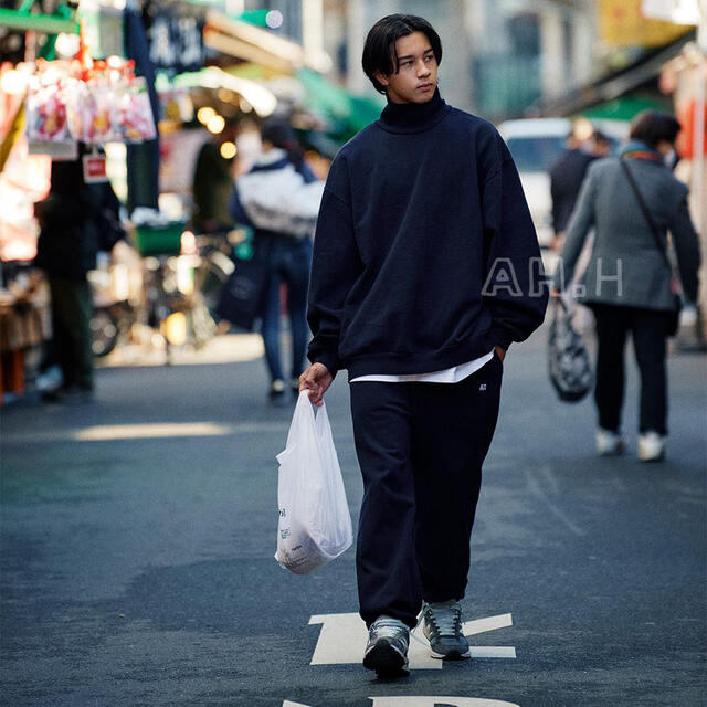 W)taps - ssz A.H スウェット セットアップ ネイビーの+alummaq.com.br
