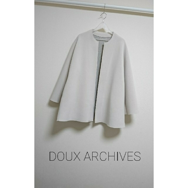 Doux archives(ドゥアルシーヴ)のDOUX ARCHIVES ボンディングミドルコート インスタ人気 レディースのジャケット/アウター(その他)の商品写真