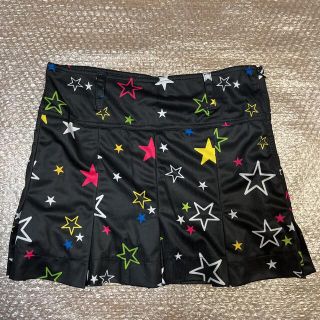 BURDIEHUNTゴルフロゴ刺繍スカートパンツ付新品未使用タグ付L(ウエア)