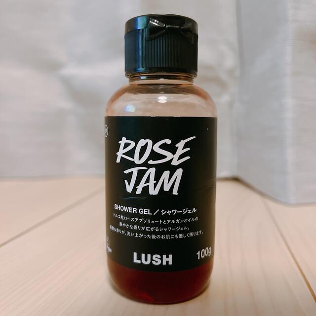 LUSH(ラッシュ)の【LUSH】ローズジャムシャワージェル　100g コスメ/美容のボディケア(ボディソープ/石鹸)の商品写真