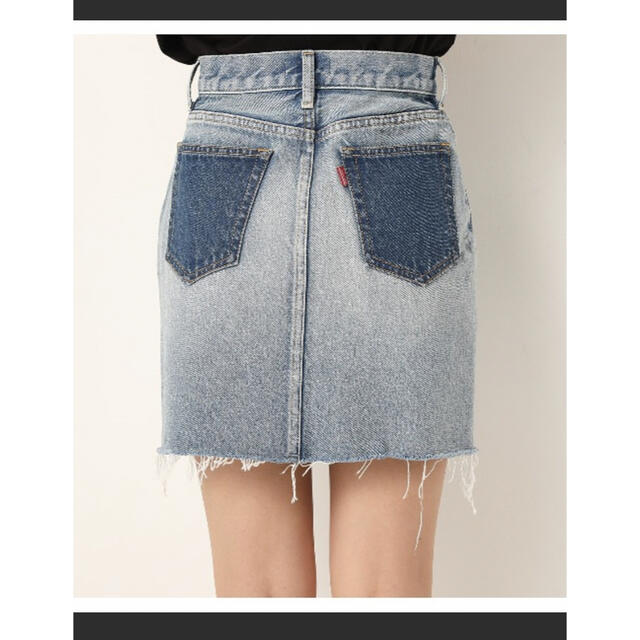 ラグアジェム　デニムスカート レディースのスカート(ミニスカート)の商品写真