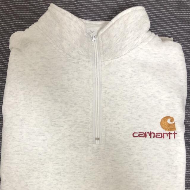 carhartt ハーフジップトレーナー