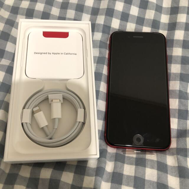 新品未使用SIMフリーiPhone SE2 64GB(PRODUCT)レッド 1