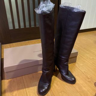 ジャンヴィットロッシ(Gianvito Rossi)のクーポン期間お値下げ【ジャンヴィトロッシ 】暖かいロングブーツ　数回使用(ブーツ)