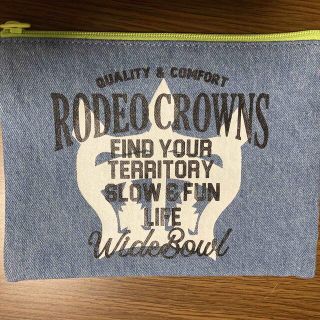 ロデオクラウンズワイドボウル(RODEO CROWNS WIDE BOWL)のRODEO CROWNS WIDE BOWL 0528 DENIMポーチ(ポーチ)