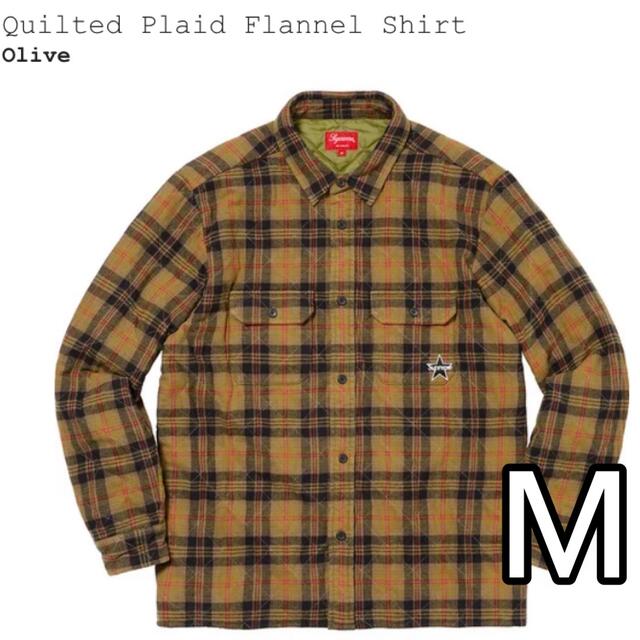 Supreme Quilted Plaid Flannel Shirt M