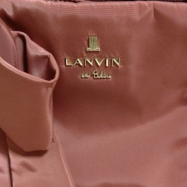 LANVIN en Bleu(ランバンオンブルー)のLANVIN リボンバッグ レディースのバッグ(トートバッグ)の商品写真