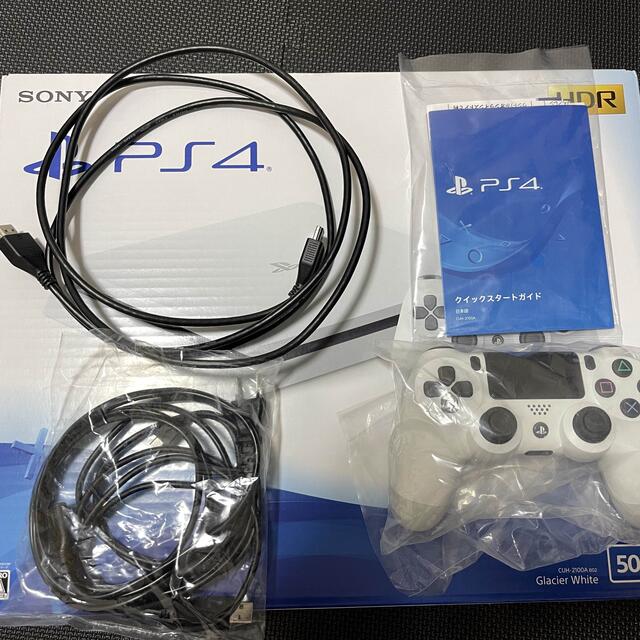 PlayStation4 CUH-2100AB02 ホワイト　プレステ4