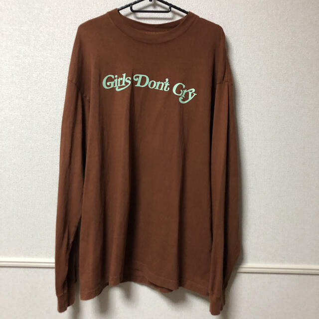 GDC BUTTERFLY L/S T-SHIRT brown L size - Tシャツ/カットソー(七分/長袖)