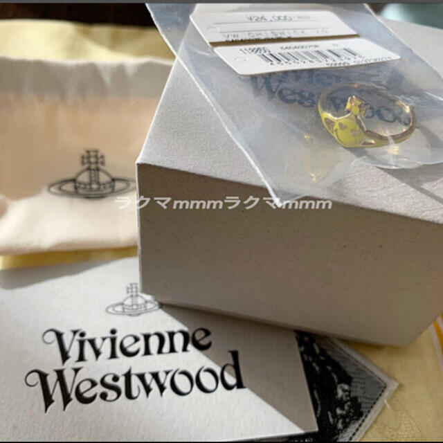 Vivienne Westwood(ヴィヴィアンウエストウッド)の専用《sold out》未使用　ヴィヴィアン ウエストウッド スマイリーリング レディースのアクセサリー(リング(指輪))の商品写真