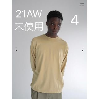 コモリ(COMOLI)の【未使用品】AURALEE LUSTER PLAITING L/S【21AW】(Tシャツ/カットソー(七分/長袖))