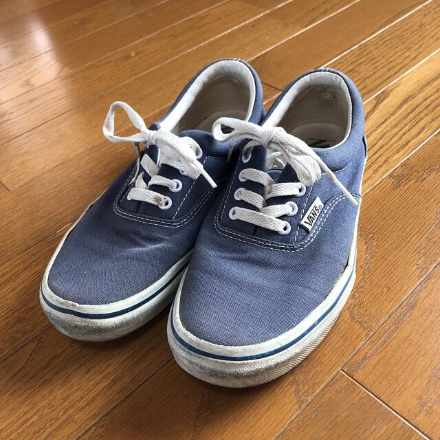 VANS バンズ エラ 24.5cm スニーカー ERA 紺 ネイビー シューズ | フリマアプリ ラクマ