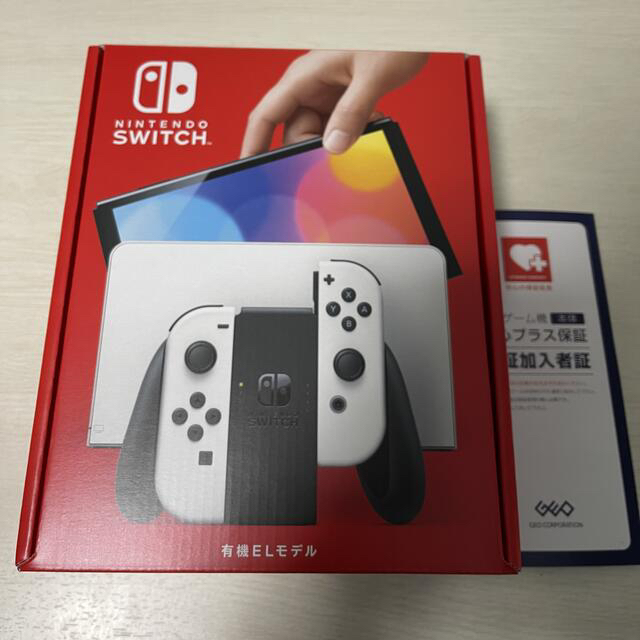 家庭用ゲーム機本体ニンテンドースイッチ本体　有機ELモデル　ホワイト