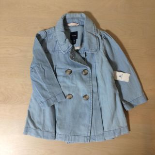 ベビーギャップ(babyGAP)のbabygap♡デニムコート♡80(ジャケット/コート)