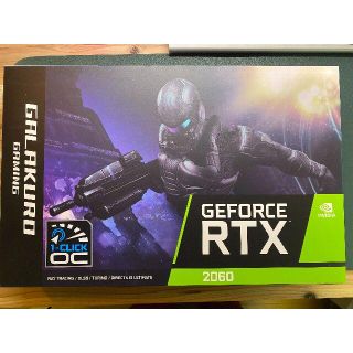 玄人志向 GeForce RTX 2060  領収書付き　【美品】(PCパーツ)