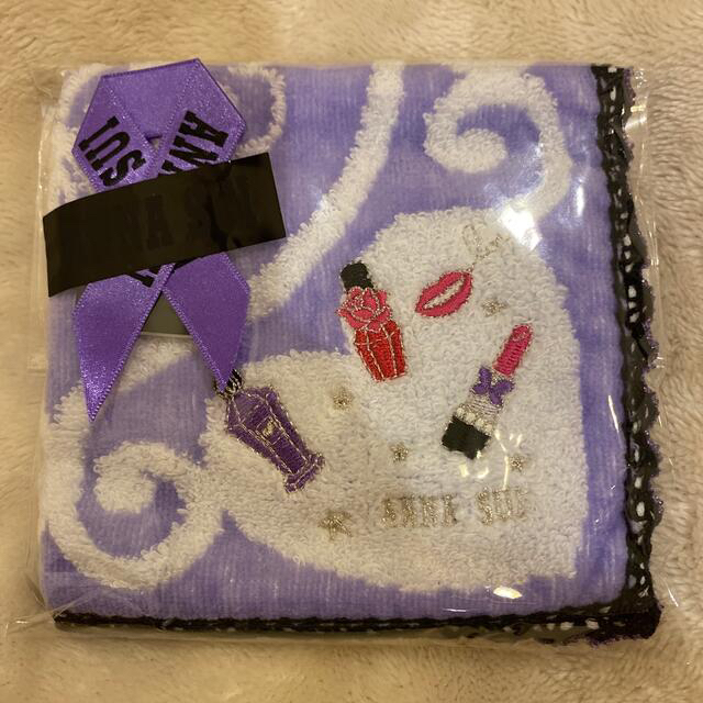 ANNA SUI(アナスイ)のアナスイタオルハンカチ レディースのファッション小物(ハンカチ)の商品写真