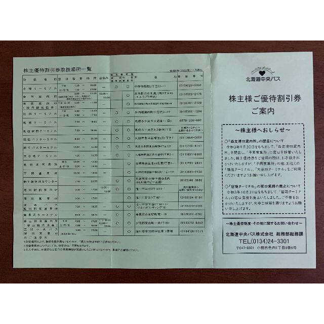 北海道中央バス 株主優待割引券 15枚×６冊セットの通販 by ゴリ４３'s 
