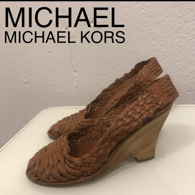 Michael Kors(マイケルコース)の☆MICHAEL KORS オープンパンプス レディースの靴/シューズ(ハイヒール/パンプス)の商品写真